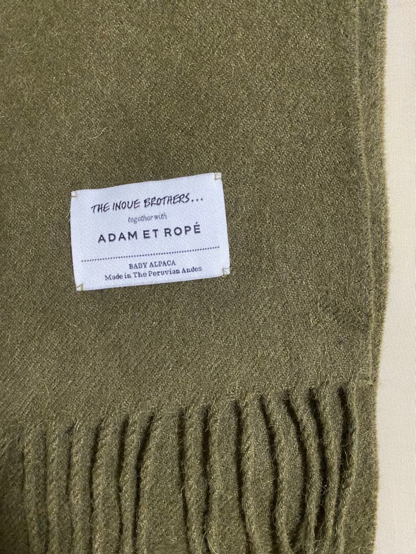 THE INOUE BROTHERS ストール　Adam et Ropeコラボ