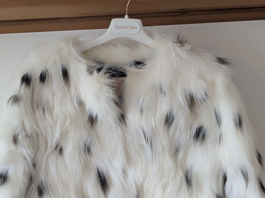 フォックスコートYVES Salomonフランス製バーニーズN.Y.