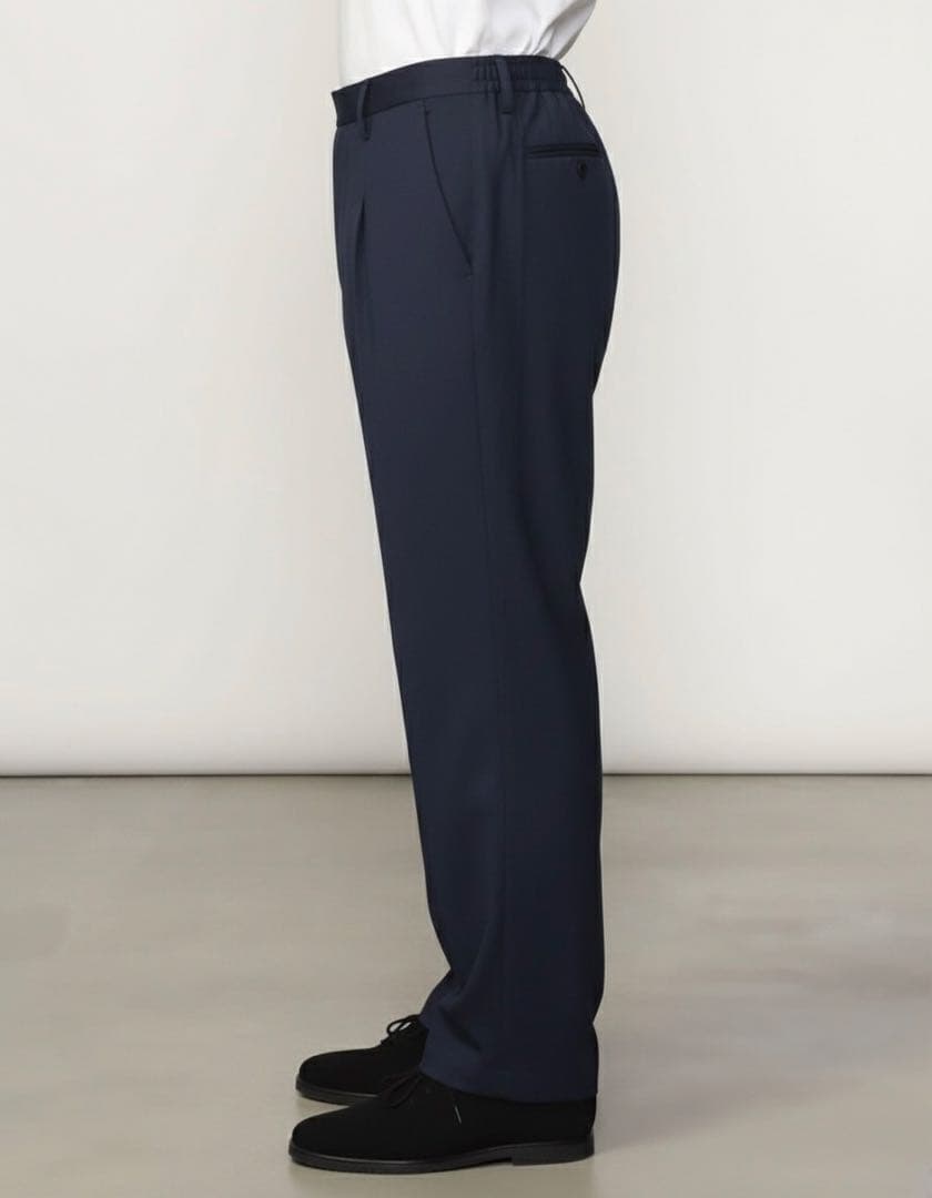 MORRIS & SONS イージースラックス ネイビー サイズ2