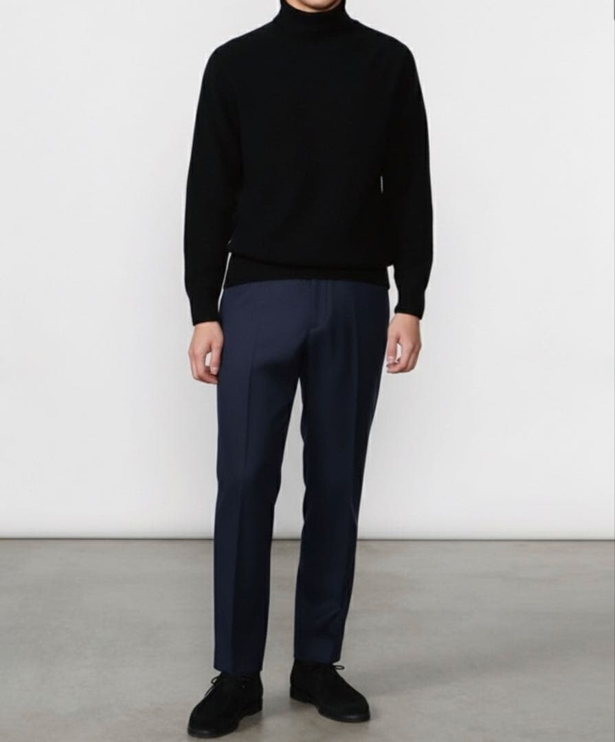 MORRIS & SONS イージースラックス ネイビー サイズ2