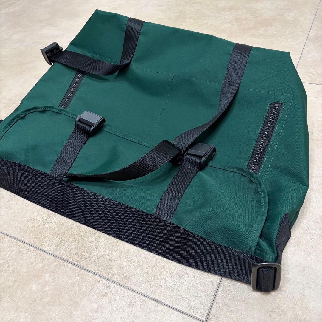 shinzone別注 AMIACALVA メッセンジャーバッグ グリーン