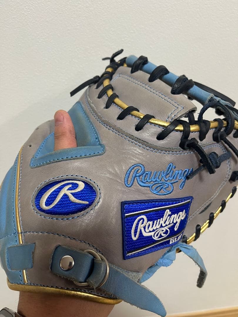 n*r様 ローリングス　ハイパーテック　グレー　ライトブルー　ゴールド　キャッチ