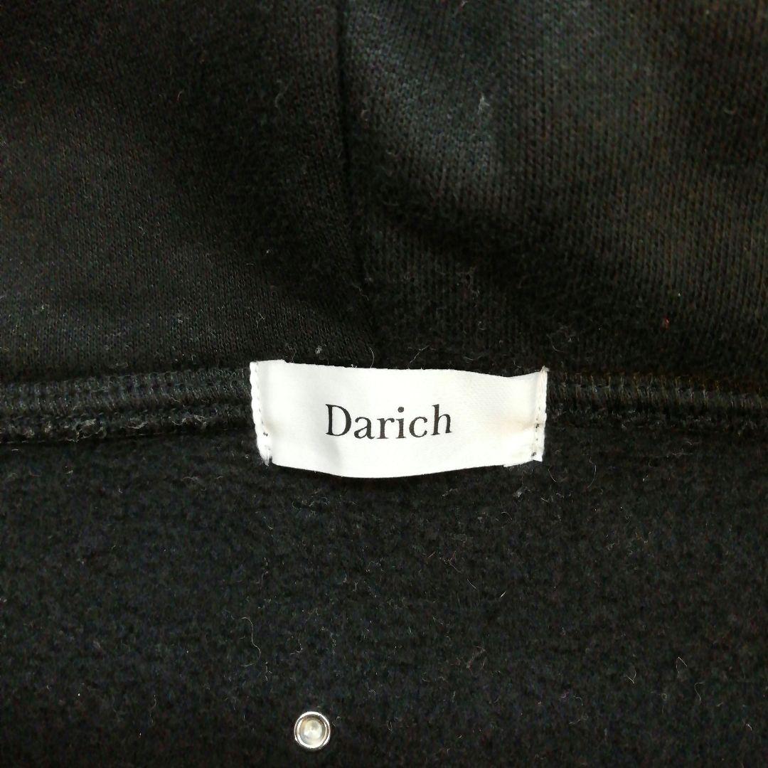 Darich　DDロゴ　ビジュー　ジップパーカー　　　72-0115-1B
