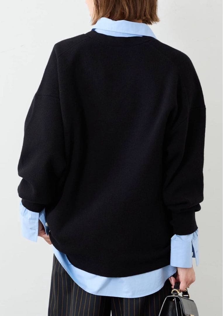 【週末限定SALE】Rpritカーディガン　ブラック