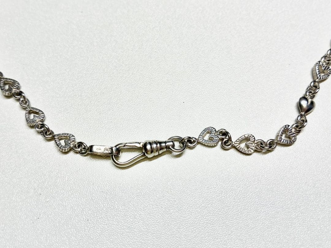 ラブアンドヘイト 透かしハートチェーンネックレス　ローリーロドキン 約50cm