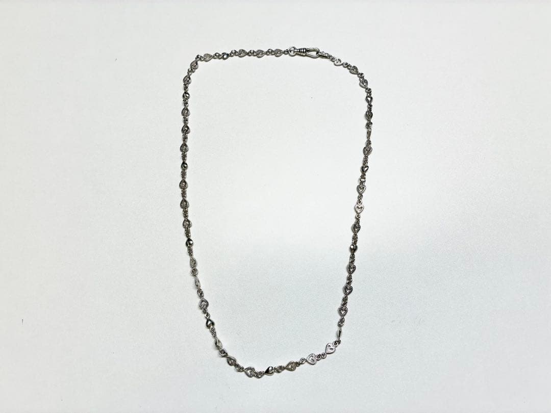 ラブアンドヘイト 透かしハートチェーンネックレス　ローリーロドキン 約50cm