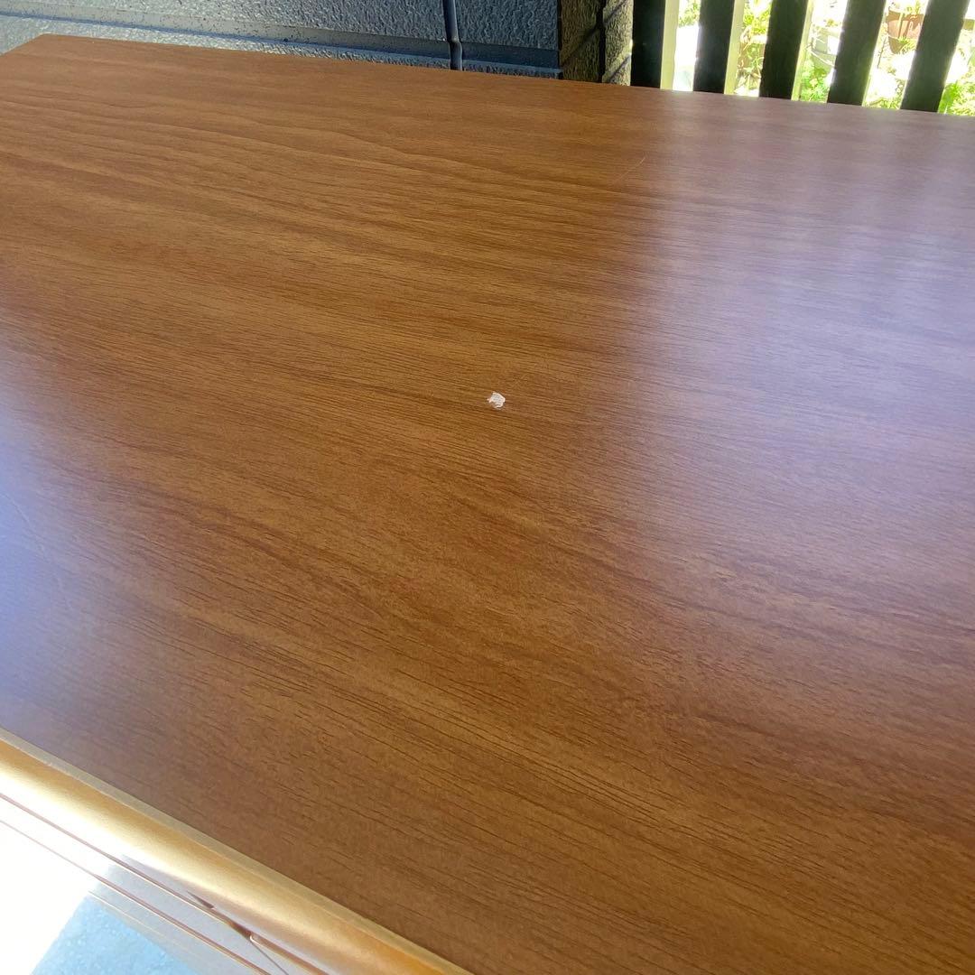 自宅保管 6段ハイチェスト 引出しタンス 横幅89奥行45高さ139cm 天然木