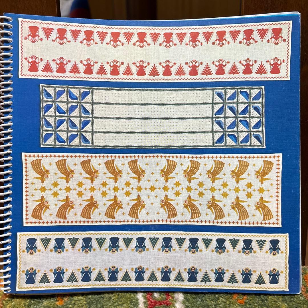 希少　フレメ刺繍　クリスマスクロスステッチ図案集　全79ページ　断捨離