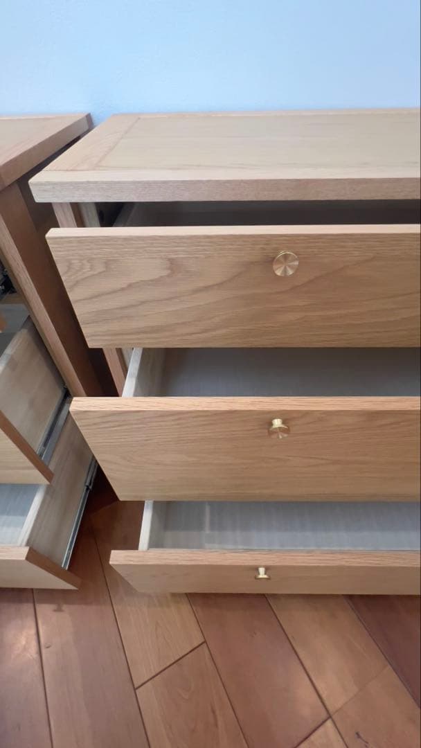 オーク　チェスト　Flymee 国産