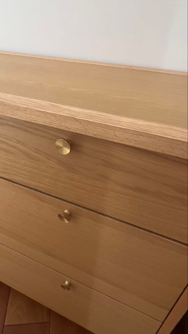 オーク　チェスト　Flymee 国産