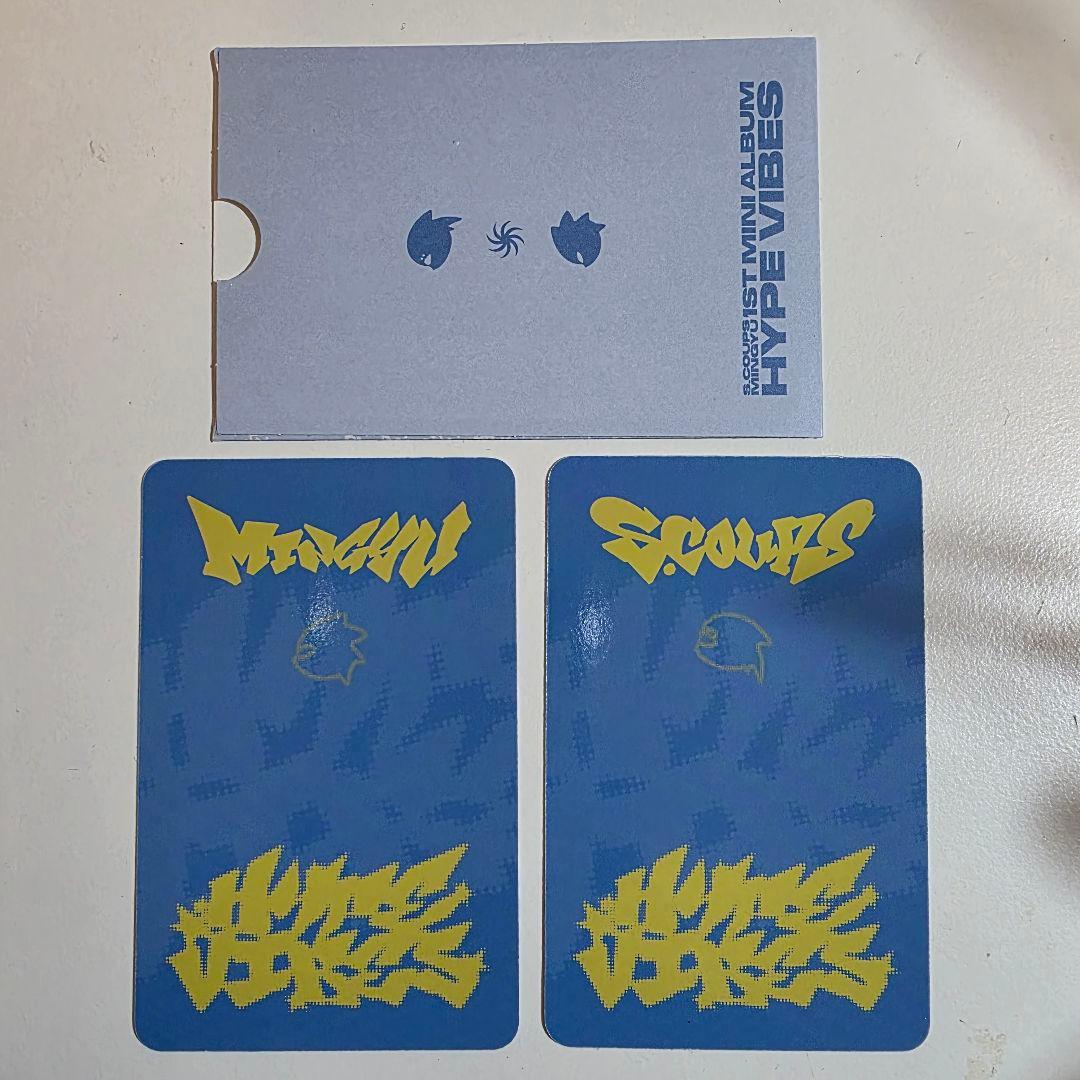 SEVENTEEN HYPE VIBES サノク ミンギュ&エスクプス トレカ