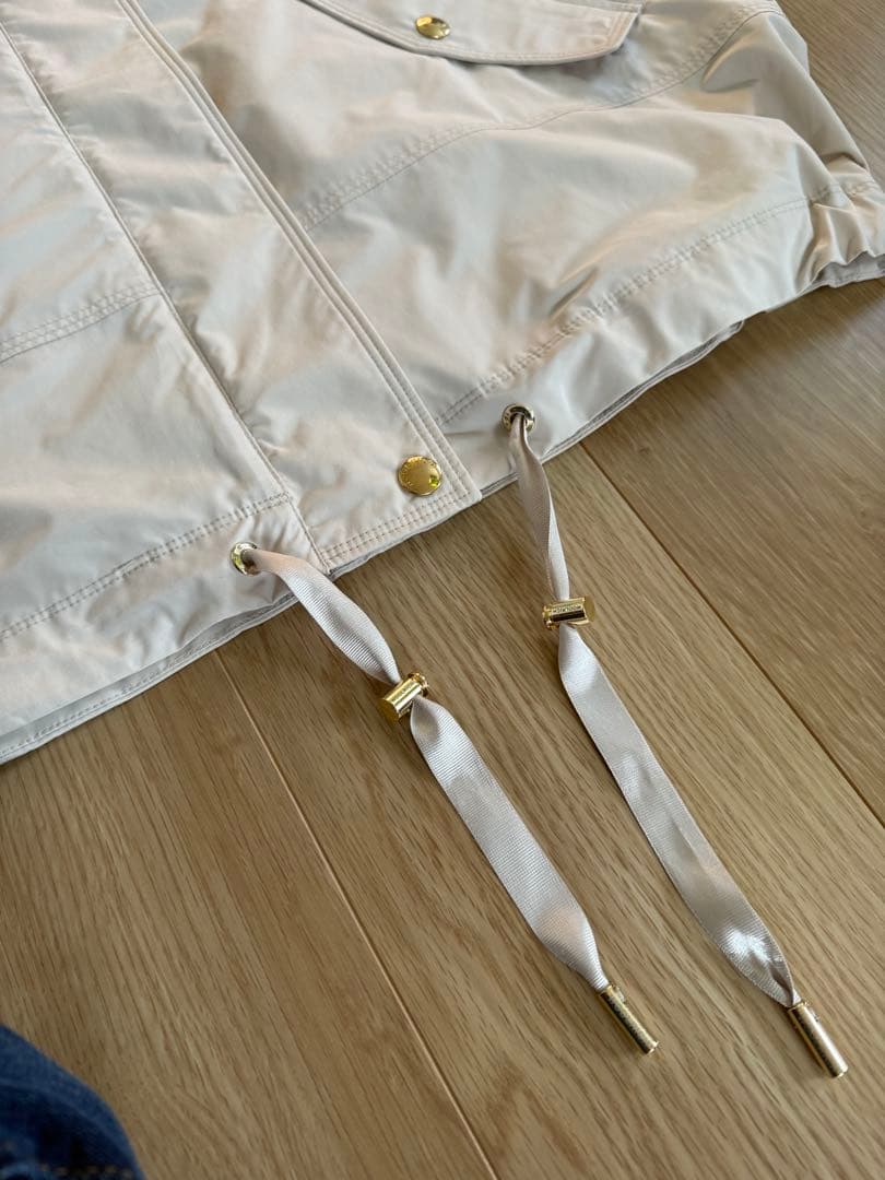 WOOLRICH ベージュオーバーサイズジャケット XXS 七分袖