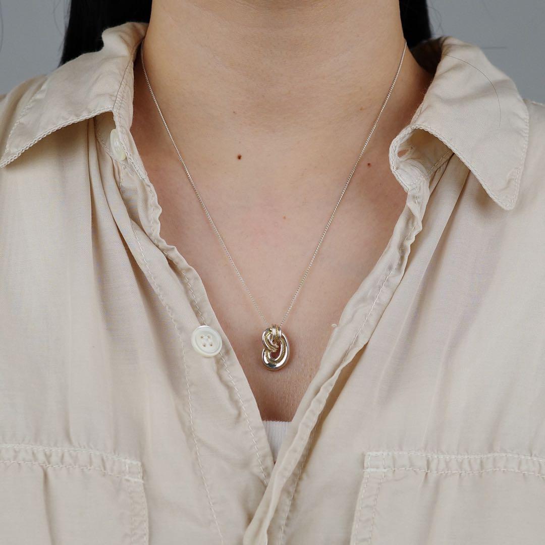 アクセサリー OLD \"TIFFANY&CO.\" TWIST COMBI NECKLACE