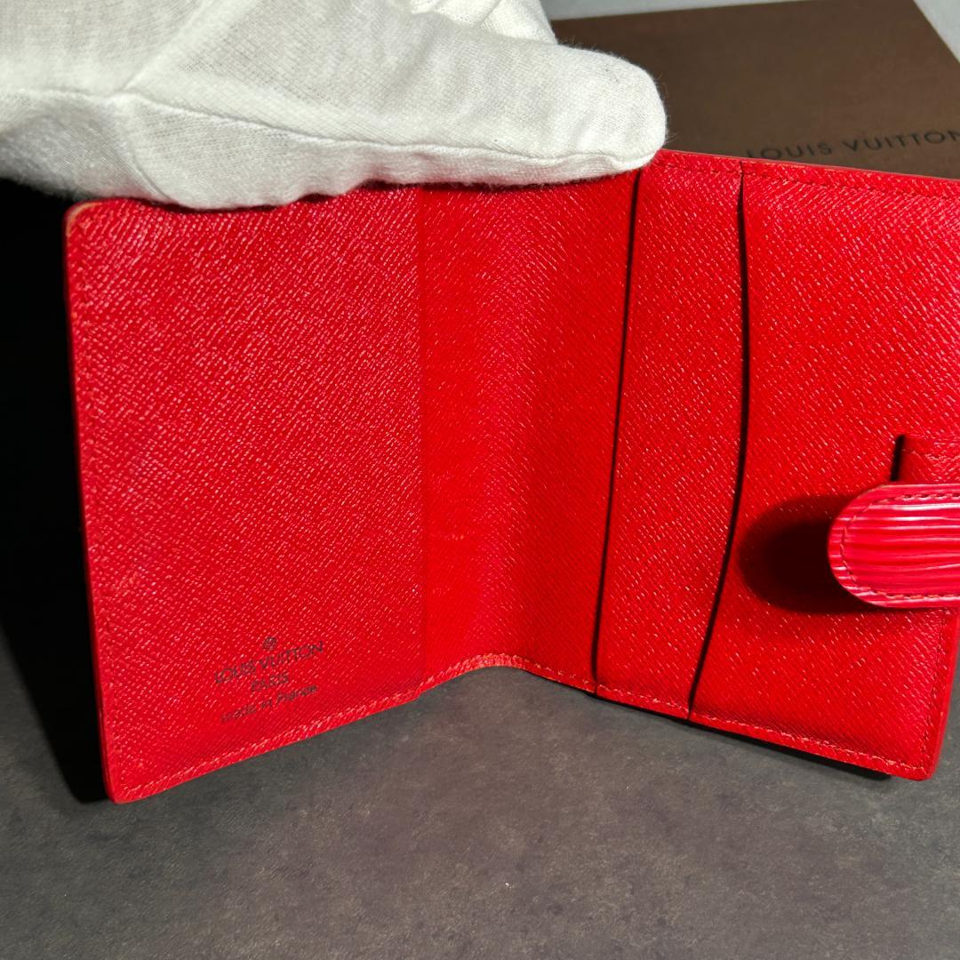 ルイヴィトン 名刺入れ/手帳カバー アジェンダ ミニ エピレザー（極美品）