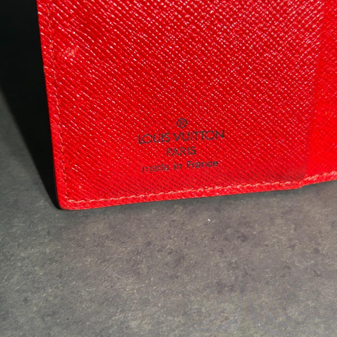 ルイヴィトン 名刺入れ/手帳カバー アジェンダ ミニ エピレザー（極美品）