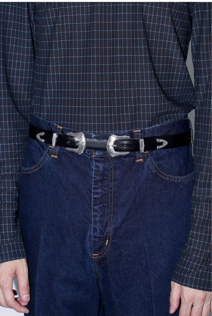 TOGA PULLA ダブルバックルベルト