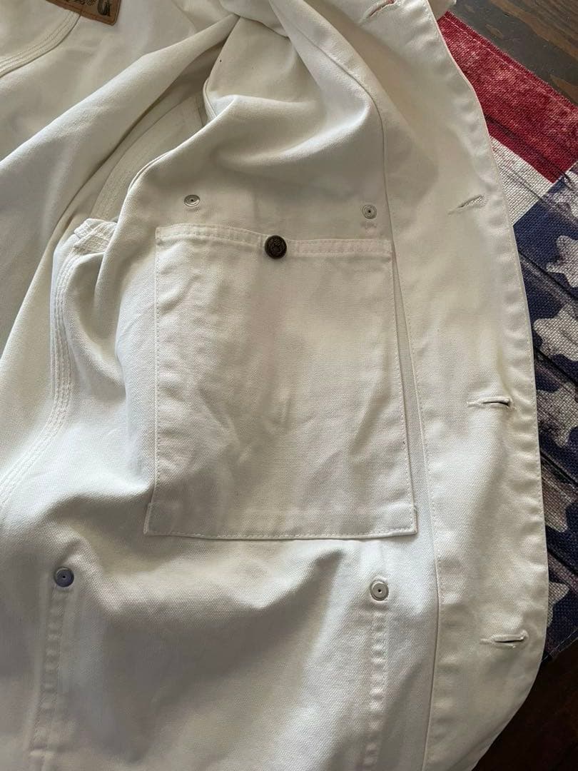 VISE RED TAIL ホワイトカバーオール