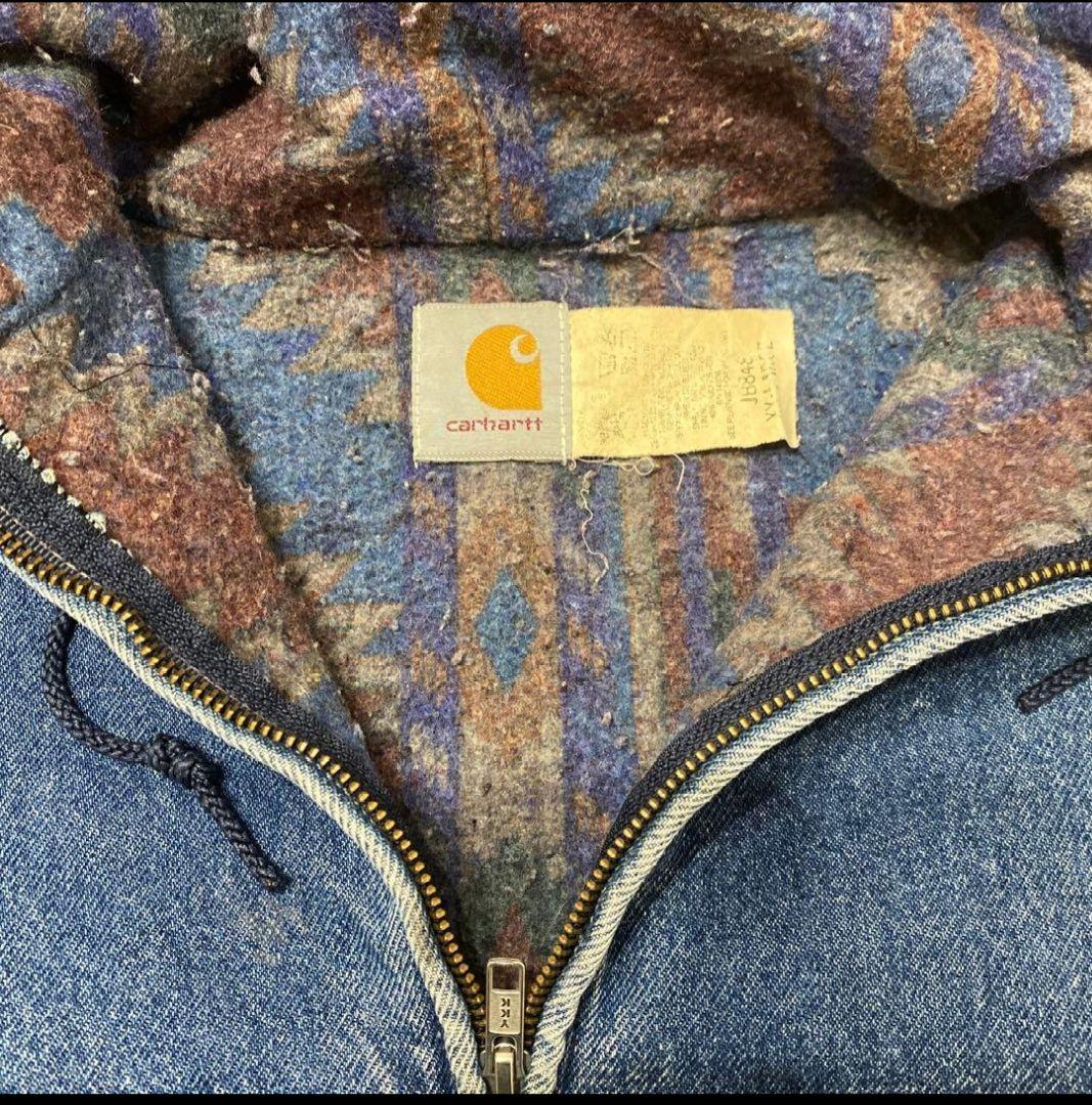 カーハート　Carhartt デニム　アクティブジャケット　ビンテージ