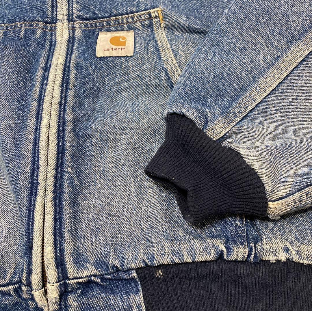 カーハート　Carhartt デニム　アクティブジャケット　ビンテージ