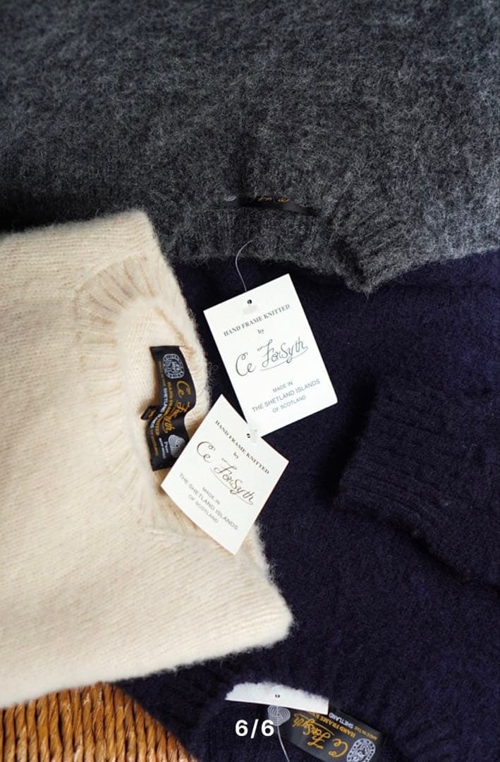 美品❗️入手困難❗️シーイーフォーサイス/Ce Forsyth シャギードッグ 40