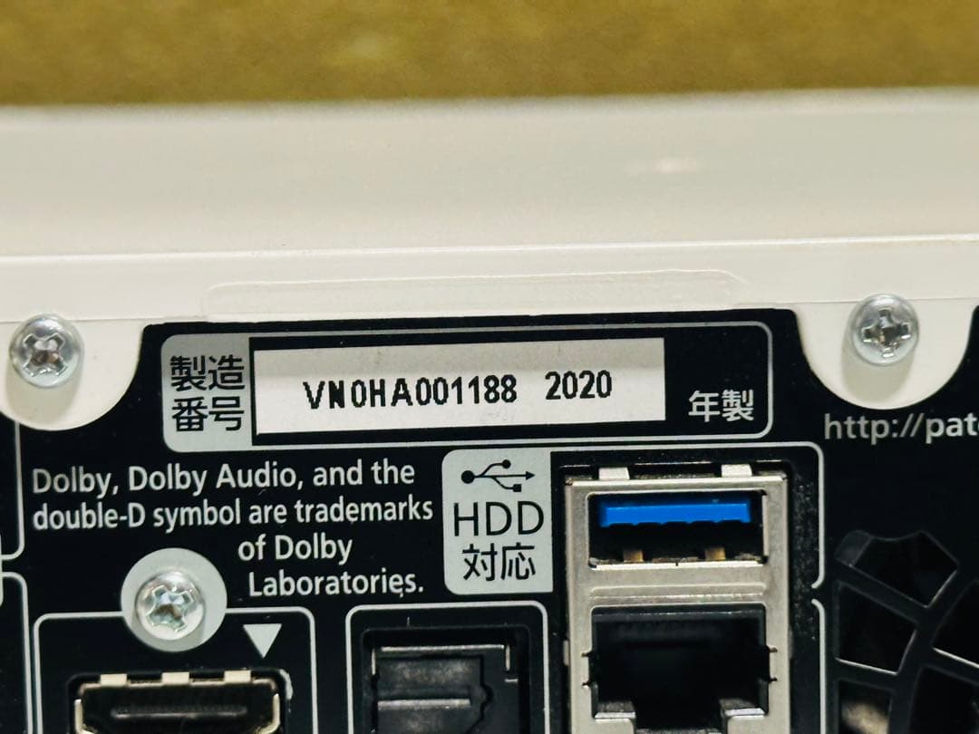 Panasonic BD. DMR-2G300」2020ブルーレイレコーダー