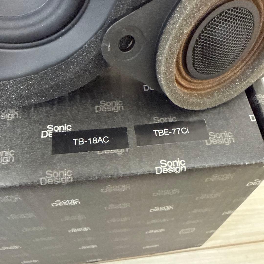 【希少】ソニックデザイン フロントスピーカーセット レヴォーグ　WRX スバル