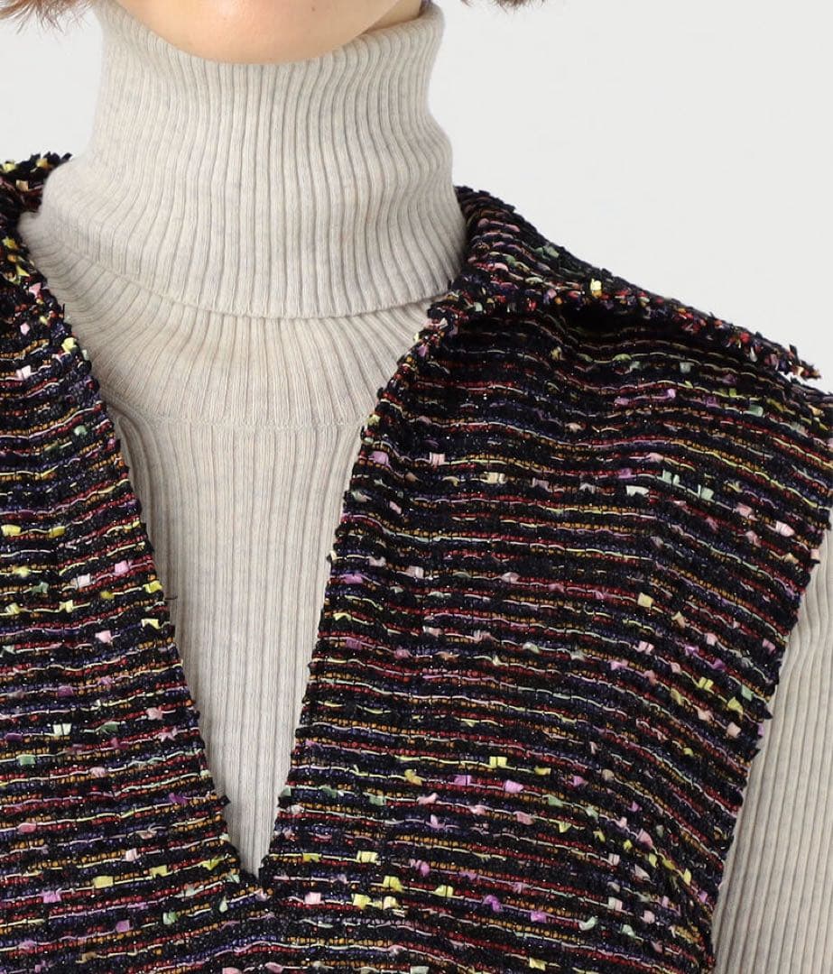 TOMORROWLAND Ballsey ツイードベスト