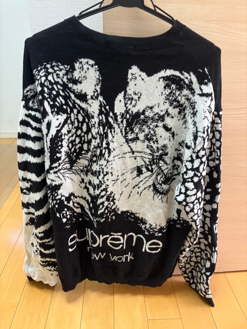 Supreme Big Cats Jacquard ニット