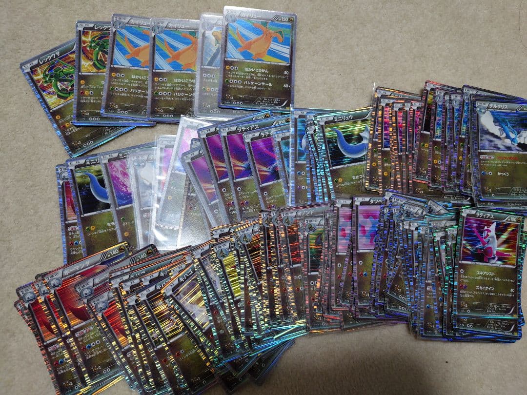 ポケモンカード　リザードン　BW　XY　キラ　ブラッキー　サーナイト　レックウザ