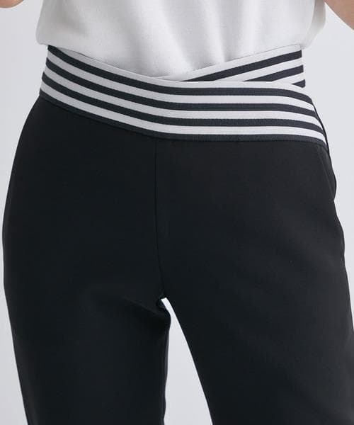 ra\" chel chelボーダーズアットバルコニーテーパードパンツ36