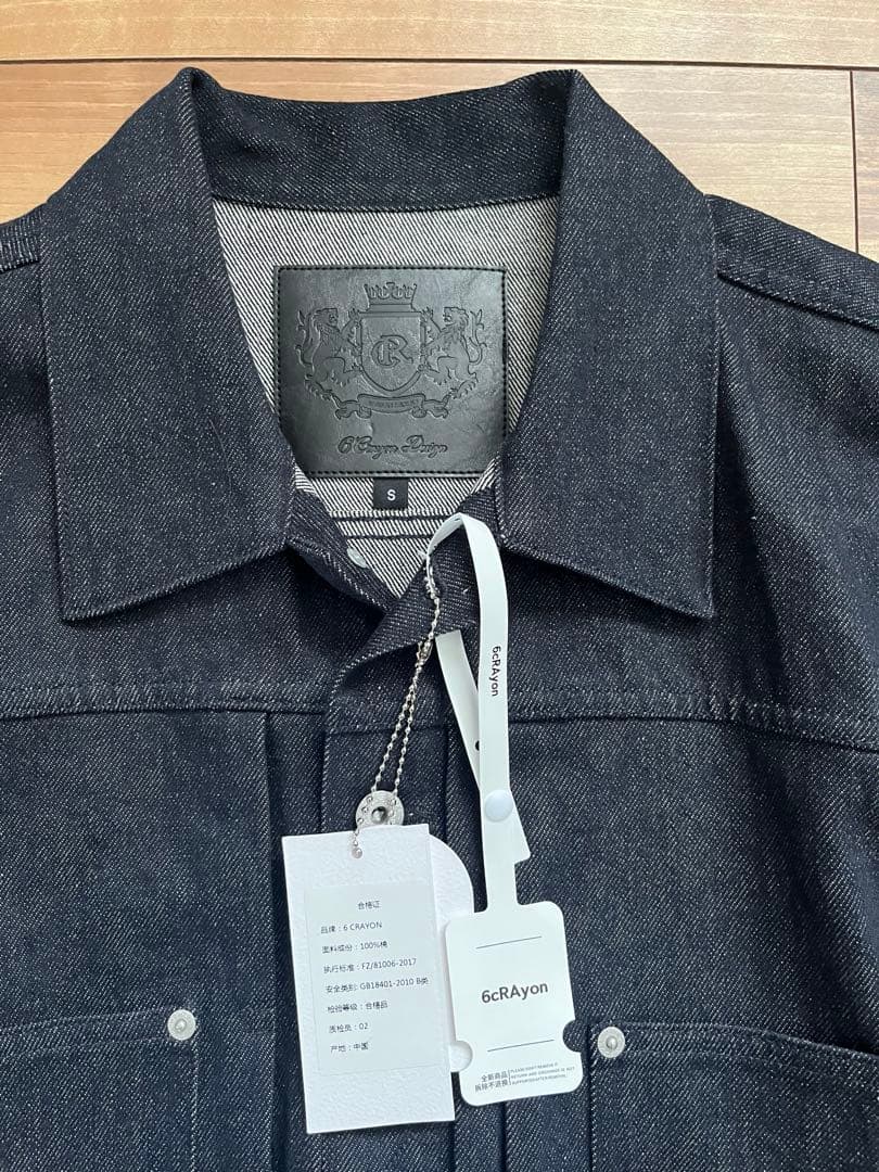 6cRAyon デニムジャケット