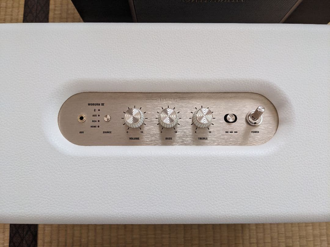 【極美品】マーシャル Marshall WOBURN III クリーム