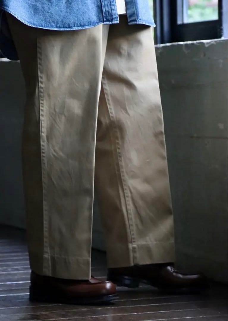 パンツ A.PRESSE Vintage US ARMY Chino Trousers