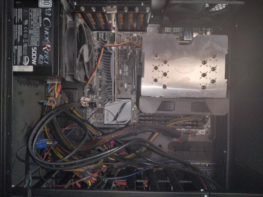 自作PC(ASUS X99-A, Corei7 5820K , メモリ64GB)