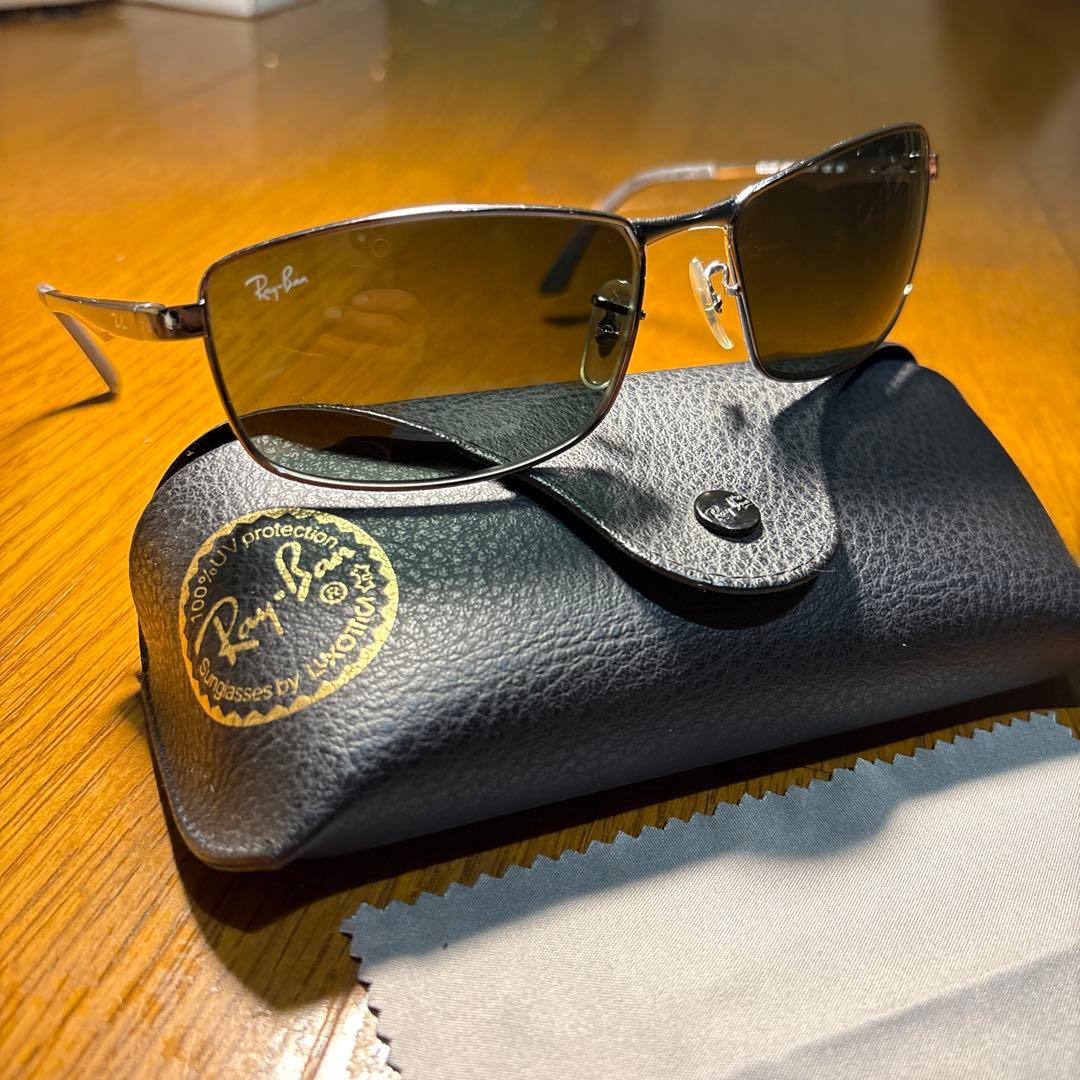 ア*ラ様 Rey ban3498　メンズサングラス
