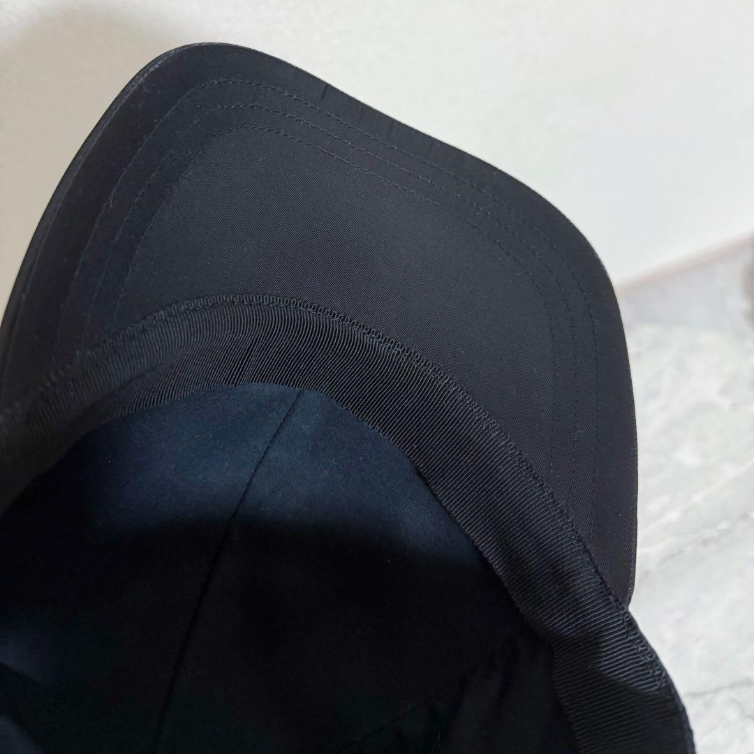 PRADA ナイロンキャップ ロゴ メンズ L