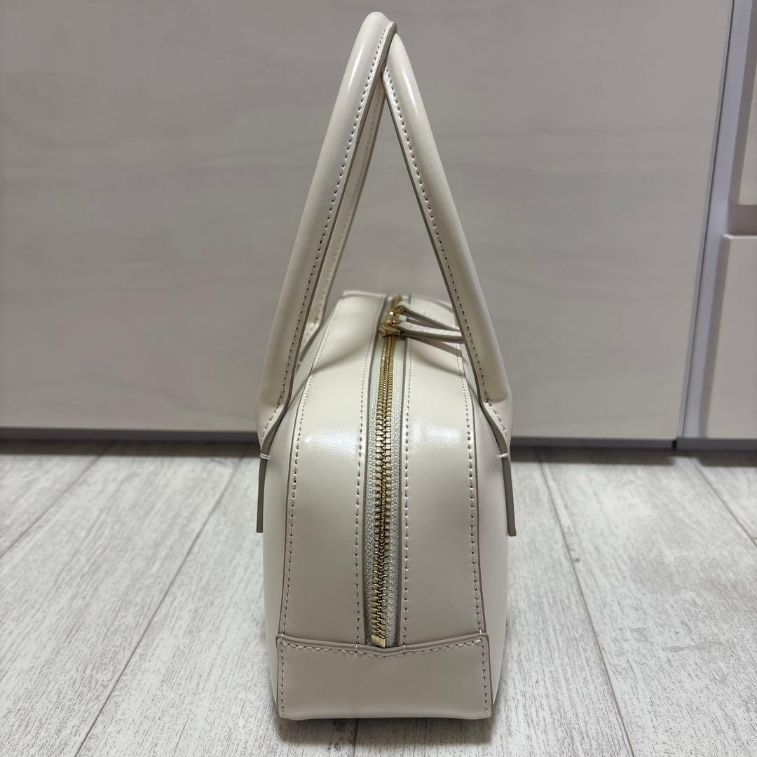 バッグ herlipto Trois Logo Mini Boston Bag