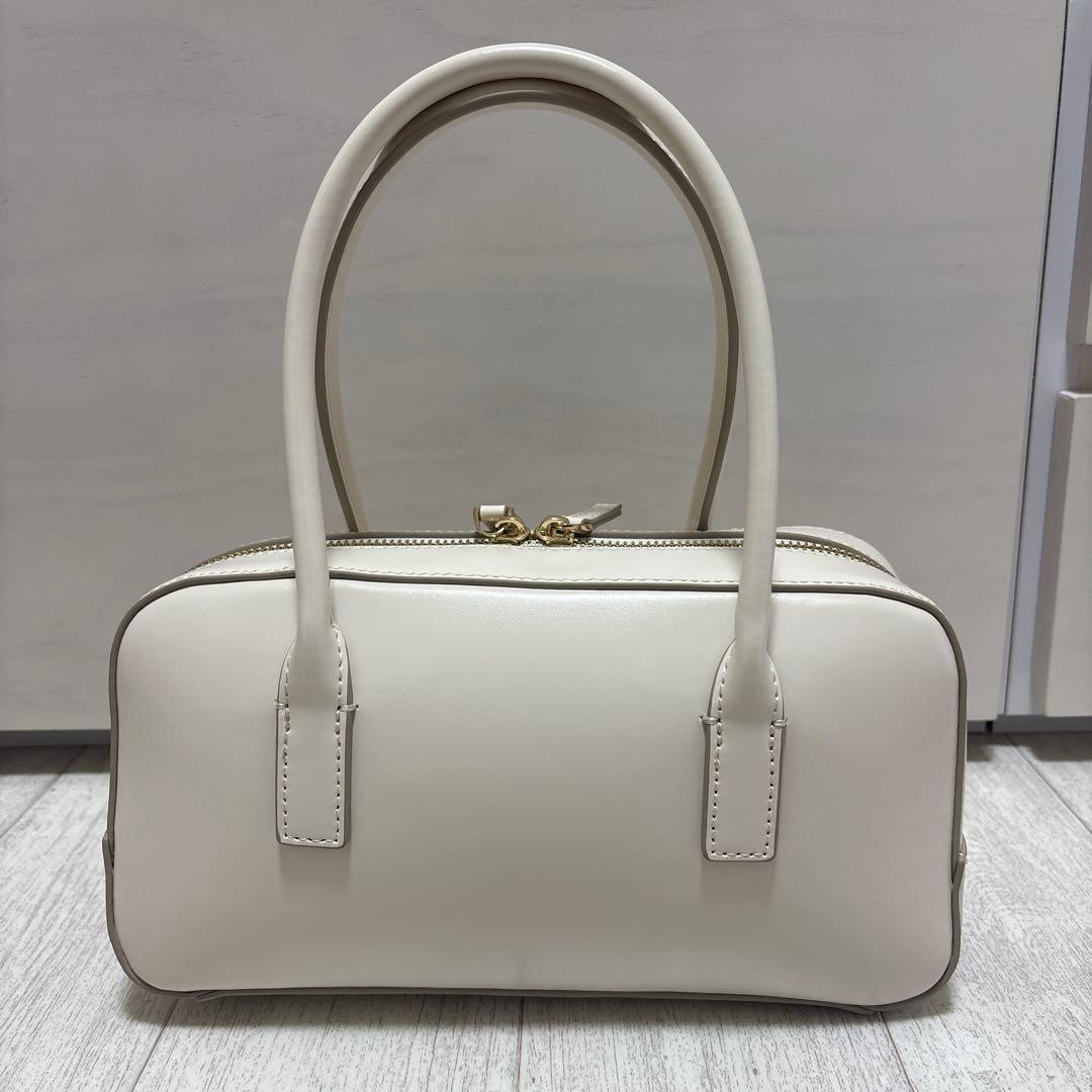 バッグ herlipto Trois Logo Mini Boston Bag