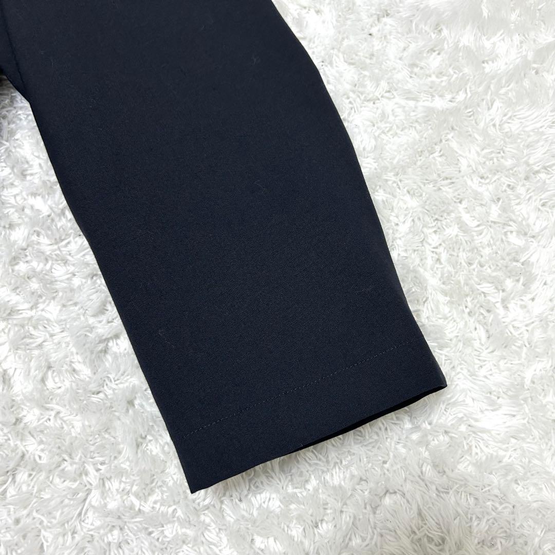 極美品✨　THE RERACS ザリラクス　ノーカラージャケット　ブラック　46