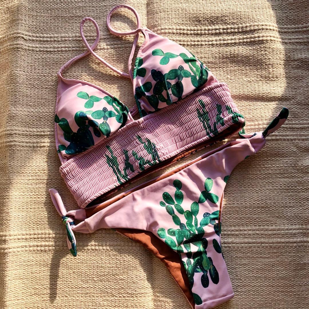 みる様 アリシアスタン ビキニ 上下セット サボテン