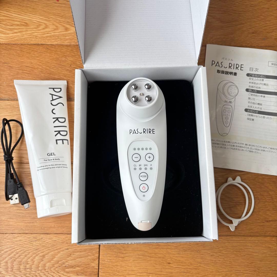 〈正規品〉パスリル　美顔器　パルティール
