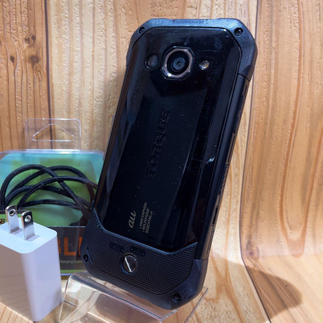 SIMフリー 本体 TORQUE G03 32 GB 070 ブラック 電池良好