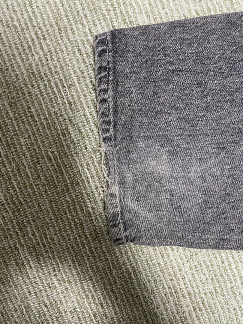 Levi's シルバータブ バギー グレー ブラックw34 l30