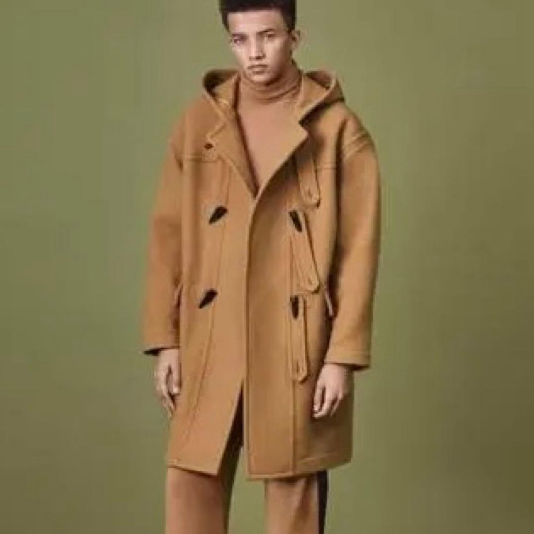 美品★ステラマッカートニー★名作オーバーサイズダッフルコート★キャメルベージュ