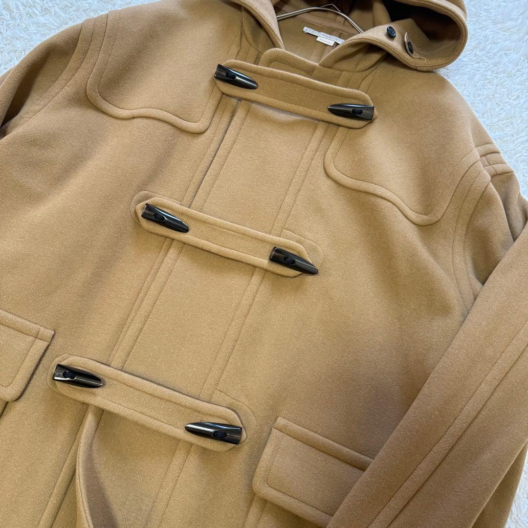 美品★ステラマッカートニー★名作オーバーサイズダッフルコート★キャメルベージュ