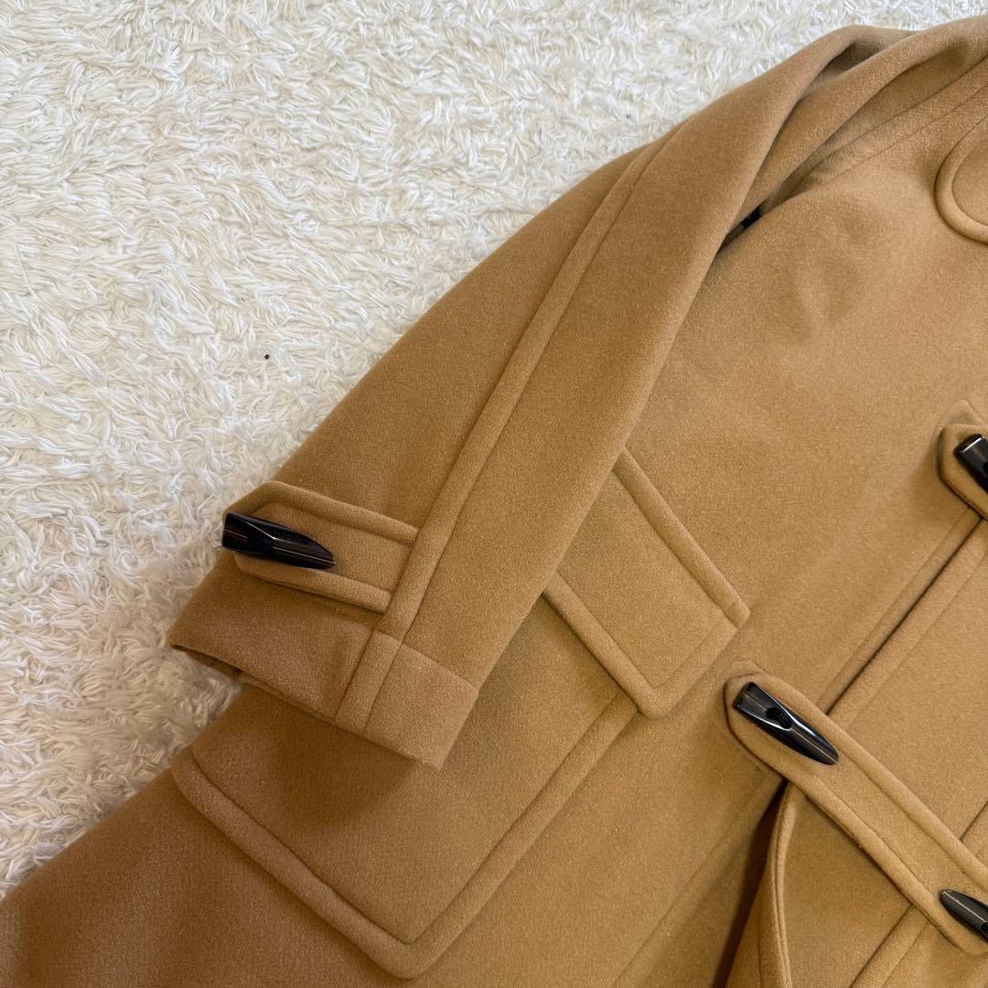 美品★ステラマッカートニー★名作オーバーサイズダッフルコート★キャメルベージュ