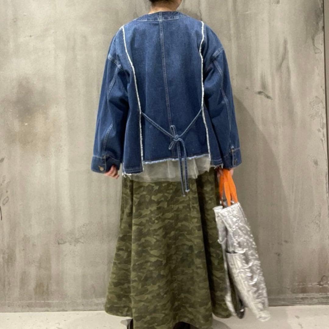 エンジニアリメイクデニムジャケット