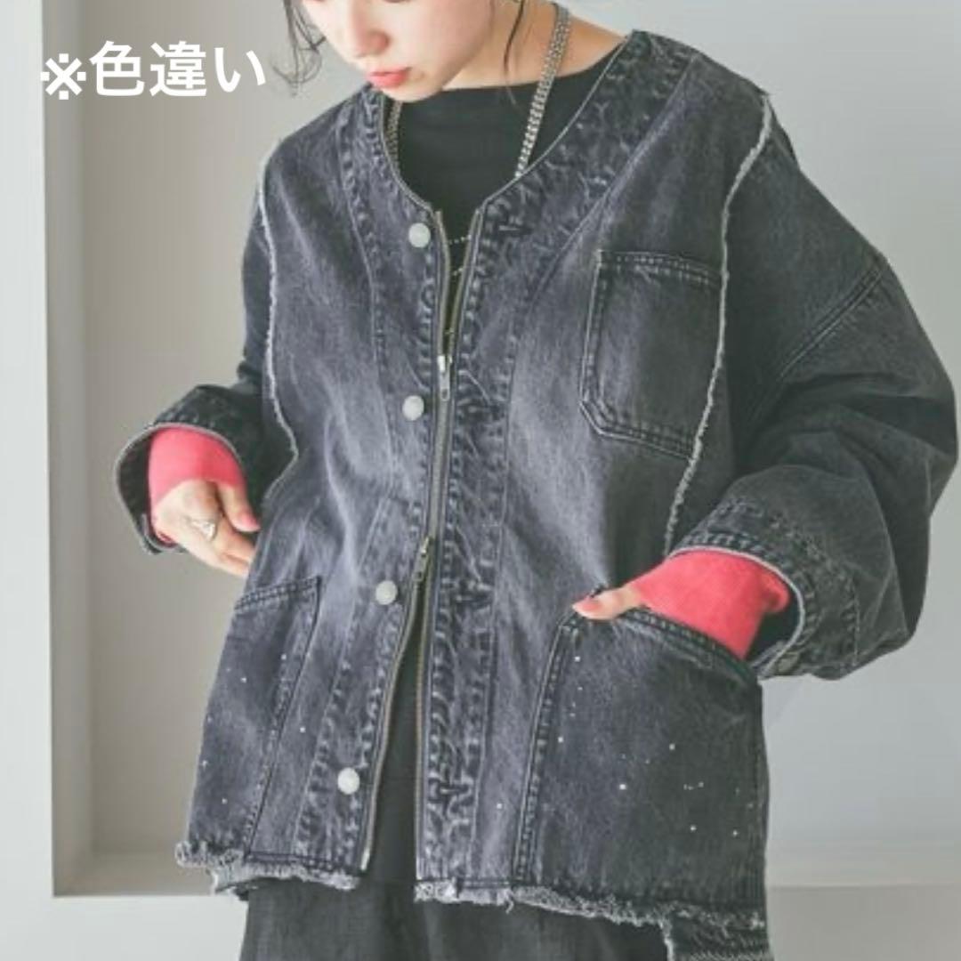 エンジニアリメイクデニムジャケット