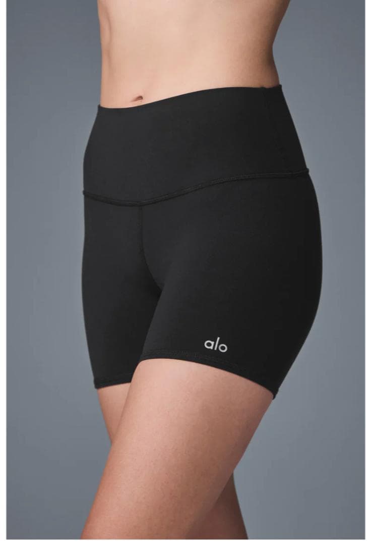 alo正規品 5AirbrushHigh-WaistBikerShort