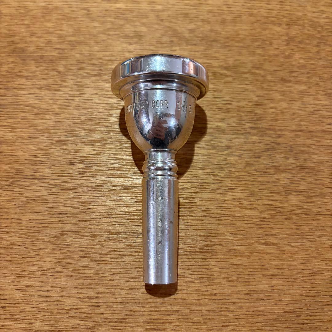 VINCENT BACH CORP.1-1/2G バストロンボーンマウスピース